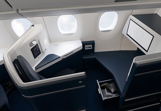 Air France : les nouvelles cabines arrivent dans les A350 (photos)