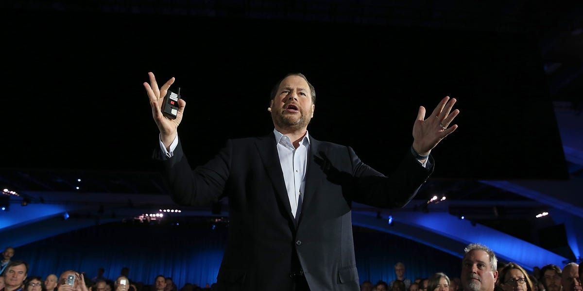 Marc Benioff Shakes up Salesforce's Top Ranks. Read the Full Memo.