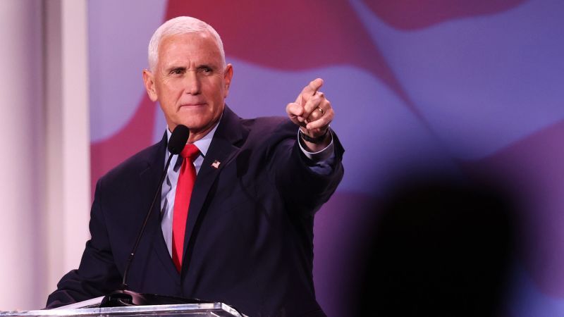 Pence announces 2024 presidential campaign