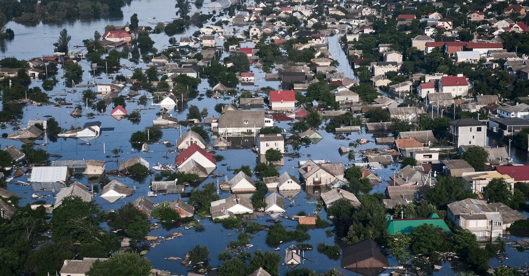 Dam in Ukraine Destroyed: Live Updates on Flooding and Evacuations