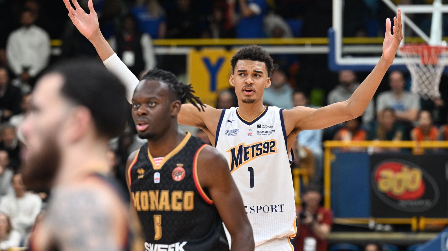 Basket : les Metropolitans de Victor Wembanyama recevront Monaco à Roland-Garros lors des finales de Betclic Elite