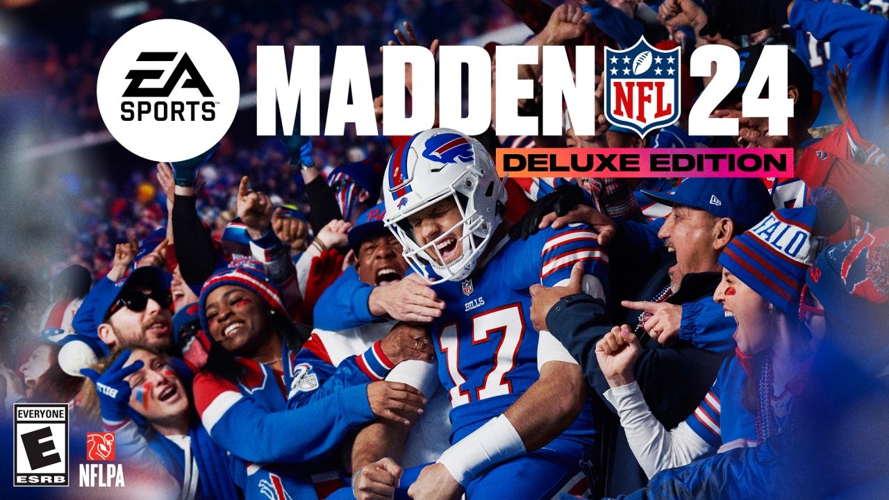 Did you notice this glitch in the Josh Allen Madden cover?