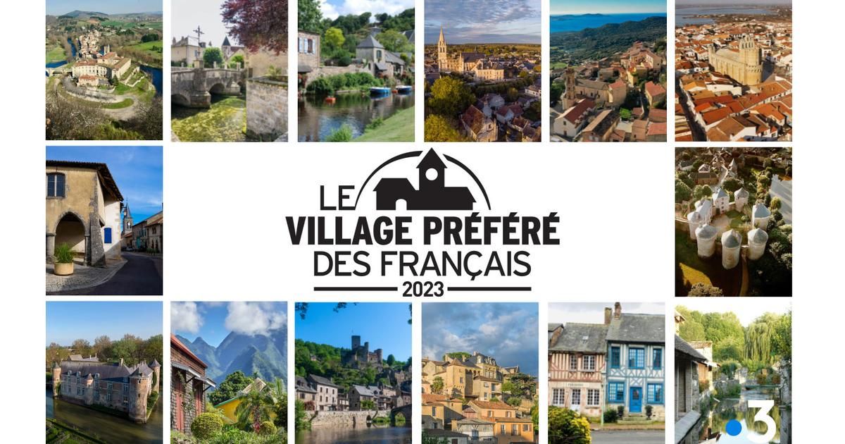 quels sont les 14 villages en compétition ?