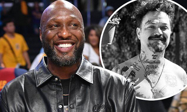 Lamar Odom visits Bam Margera at the hospital... after actor was 'placed on 5150 psychiatric hold'