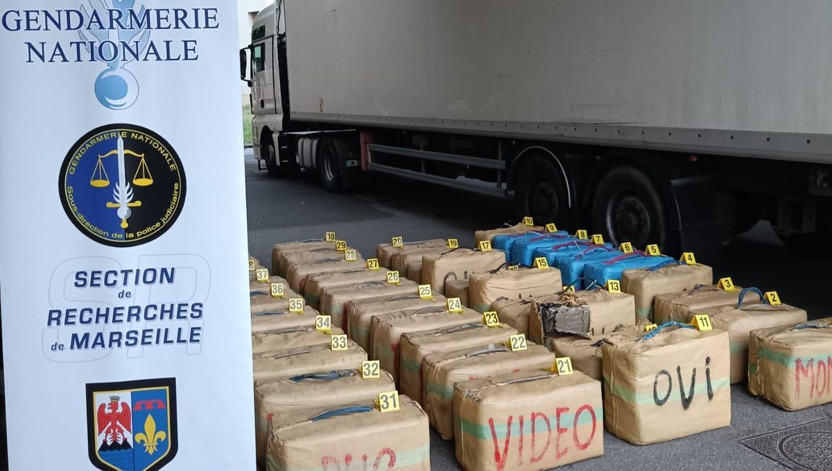 Deux tonnes de résine de cannabis saisies, un réseau international de trafic de drogue démantelé dans le sud