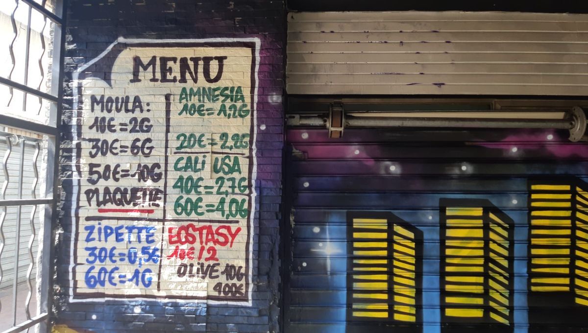 PHOTOS - Le "menu" des dealers quartier Pissevin à Nîmes