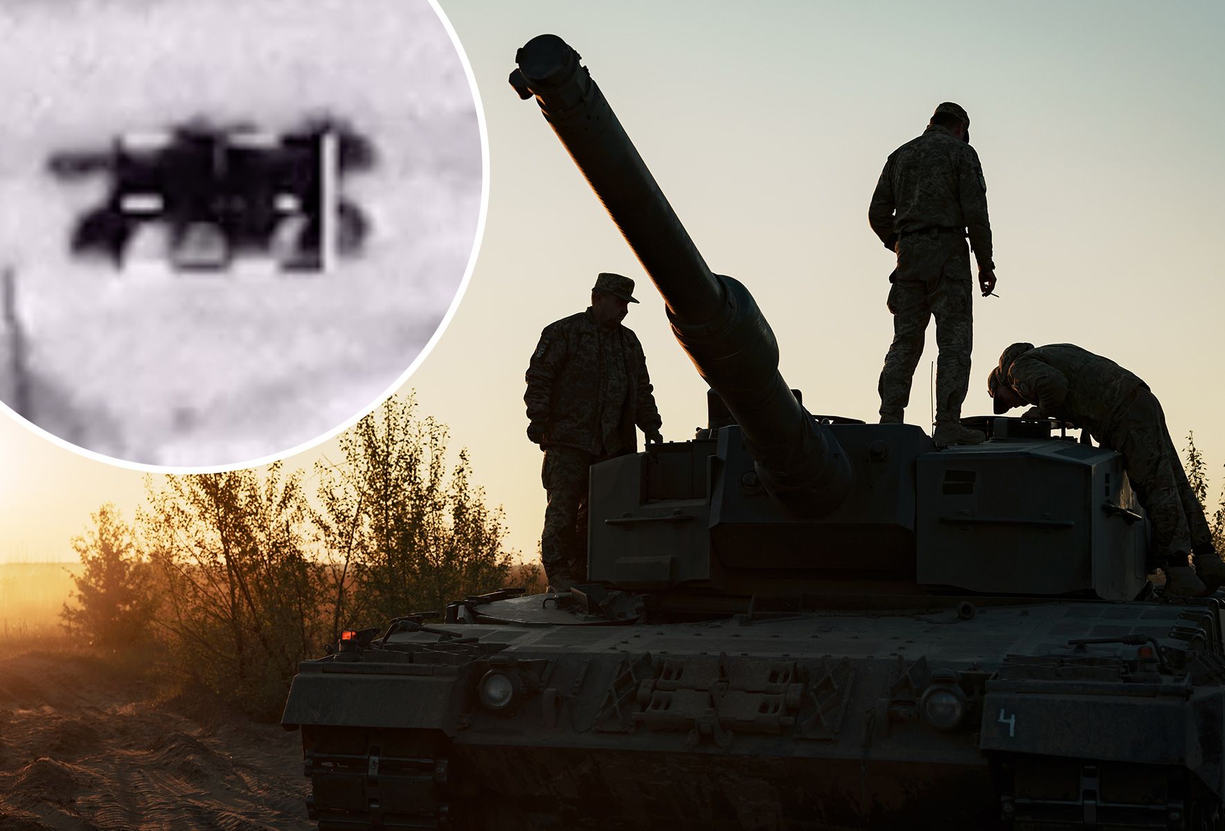 'Leopard' Tank Blown Up in Russian Video Turns Out to Be Ukrainian Tractor