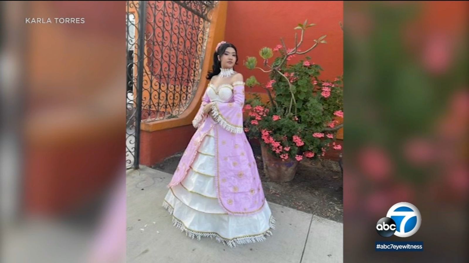 LA teen uses 14 rolls of duct tape to become finalist in gown-making 'stuck at prom' contest