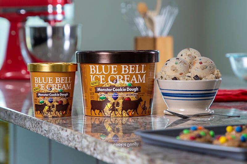 Blue Bell launches new Monster Cookie Dough ice cream flavor