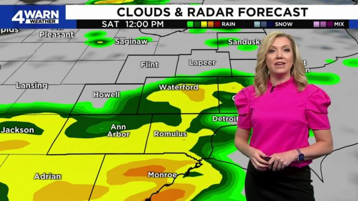 Tracking weekend rain, storm chances in Metro Detroit: What to expect