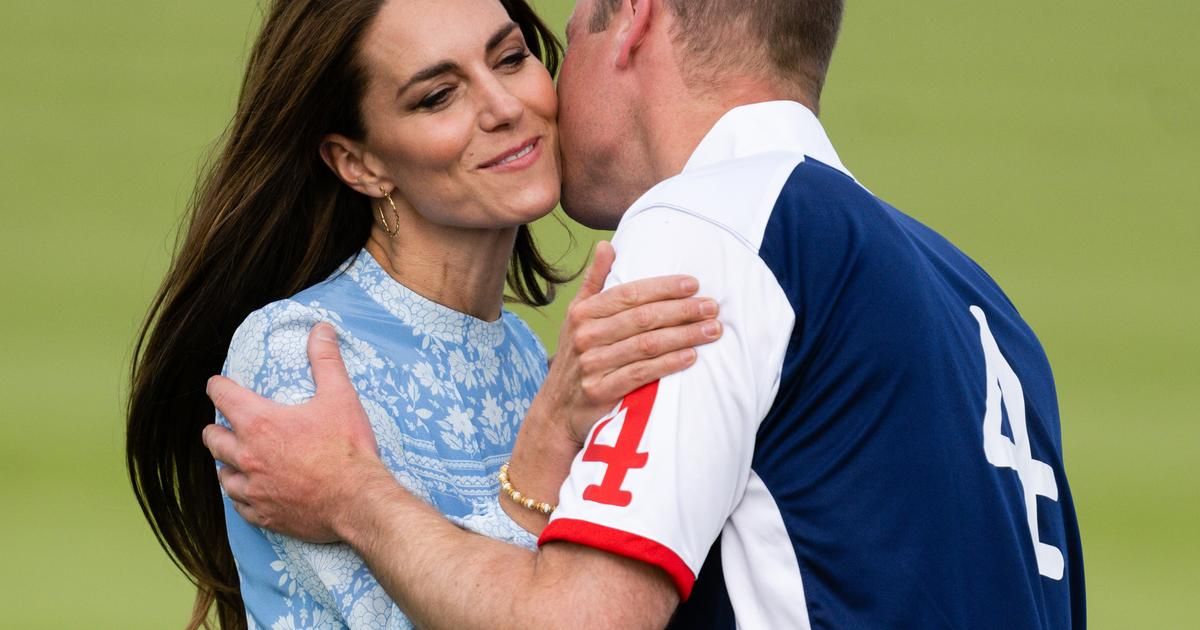 Le rare baiser de Kate et William lors d’un match de polo, le même que Diana et Charles il y a 40 ans