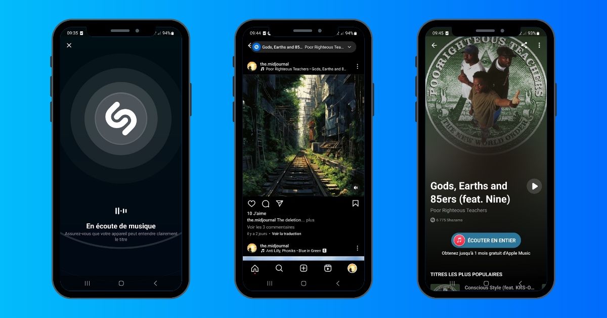 Shazam : comment identifier des musiques directement sur TikTok, Instagram et YouTube