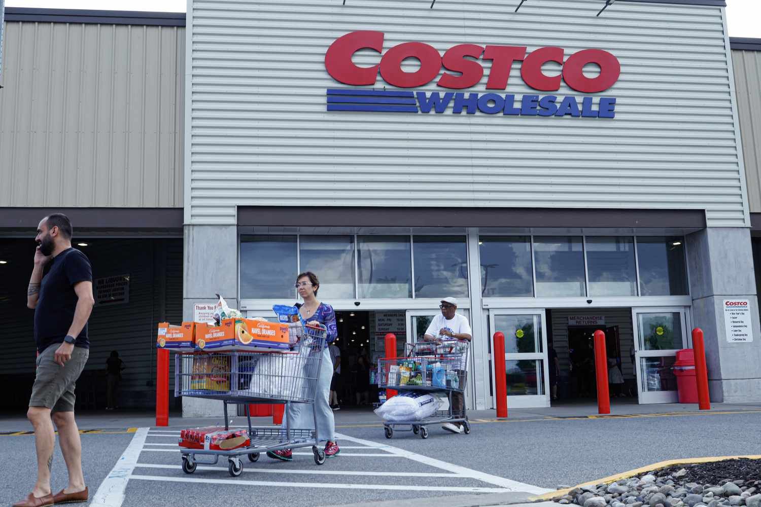 Costco Shares Fall After Comparable Store Sales Drop Along With Gas Prices