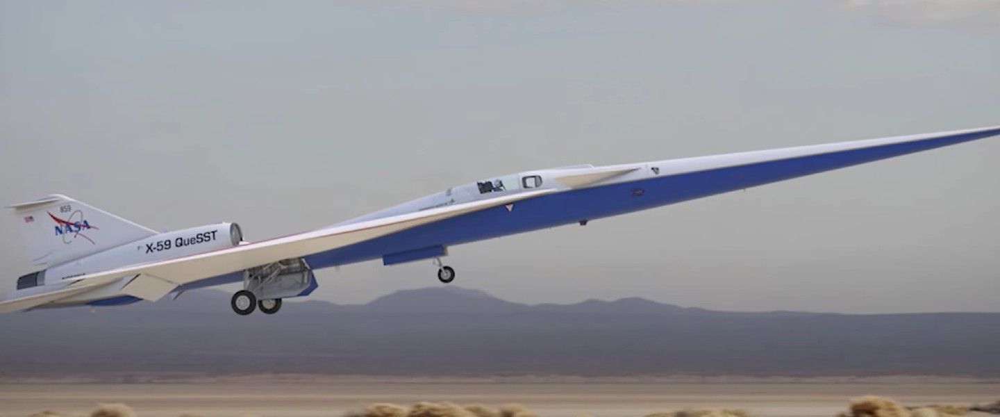 Le "fils du Concorde", l'avion expérimental X-59, volera pour la première fois cette année