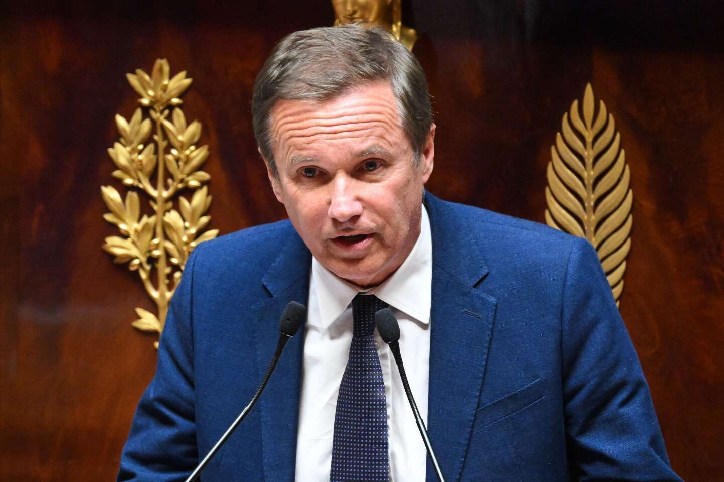 Nicolas Dupont-Aignan, député de l’Essonne depuis vingt-sept ans, battu au second tour des élections législatives