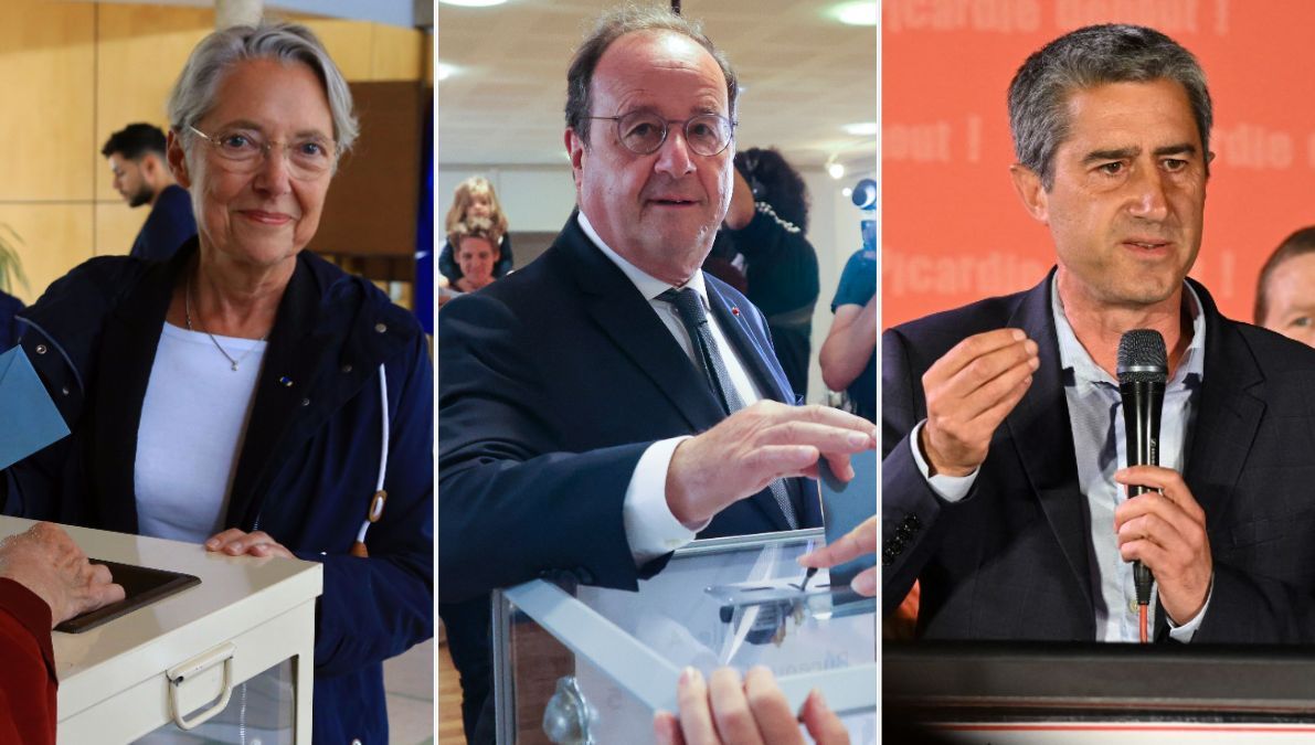 Borne, Hollande, Ruffin, Corbière, Darmanin... le sort des personnalités à l'issue du second tour des législatives