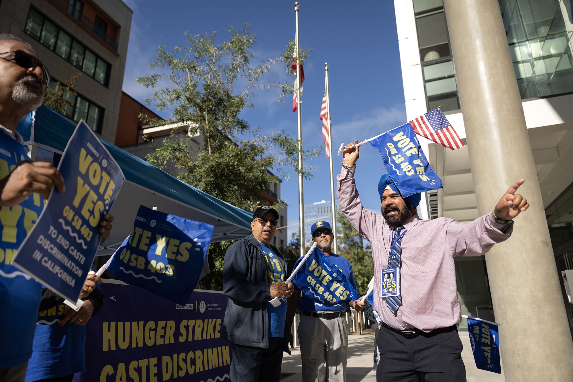 Caste discrimination ban vetoed by Newsom- CalMatters