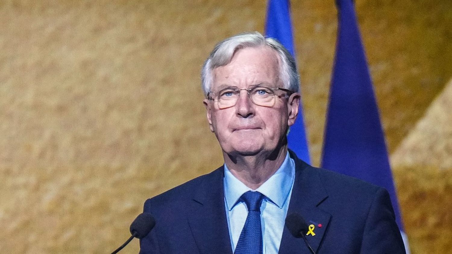 Antisémitisme : "Nous ne laisserons rien passer", promet Michel Barnier lors d'une cérémonie organisée par le Crif en hommage aux victimes du Hamas