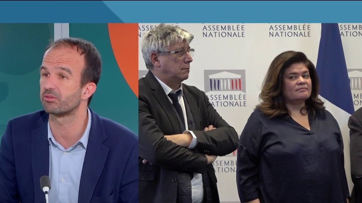 Politique : "Le bureau de notre groupe parlementaire a considéré qu'il était normal de sanctionner Raquel Garrido", explique Manuel Bompard, député et coordinateur de LFI