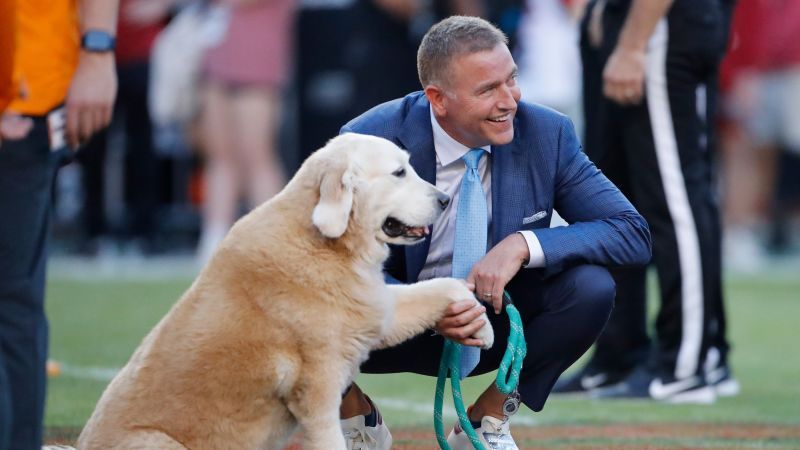 Ben, the famed, beloved dog of college football’s Kirk Herbstreit, has passed away