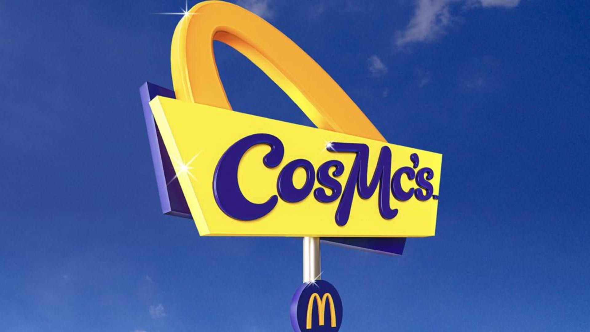 Here's what's on the menu at McDonald's new CosMc's spinoff restaurant