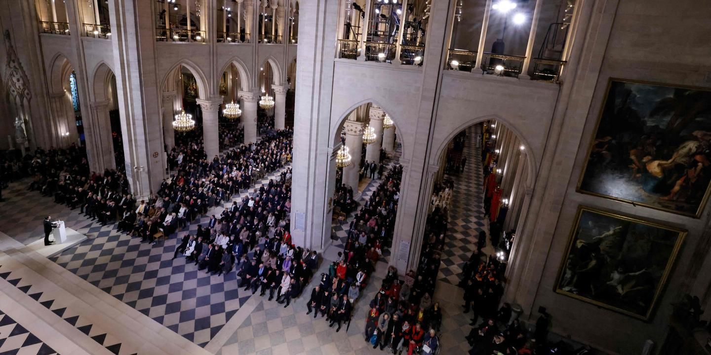 En direct, Notre-Dame de Paris : la cathédrale est officiellement réouverte, Emmanuel Macron exprime la " gratitude de la nation française "