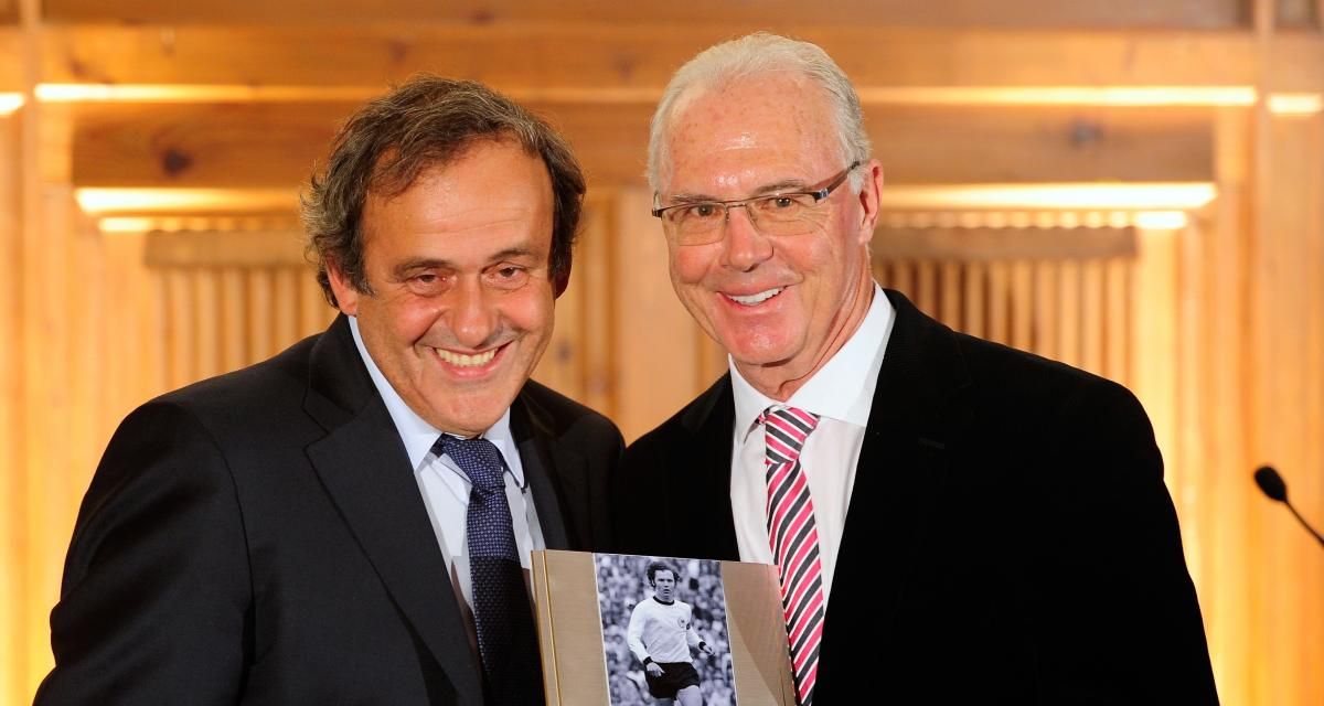 L'hommage émouvant de Michel Platini à Franz Beckenbauer