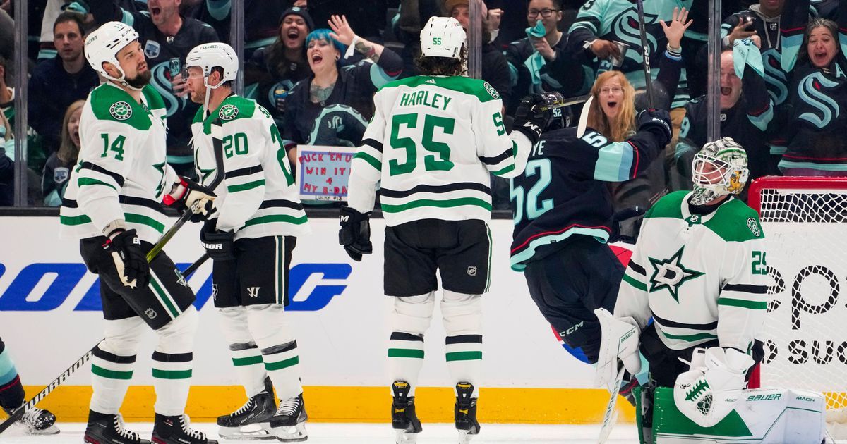 Miro Heiskanen’s injury leads to disaster in Stars’ Game 3 blowout loss to Kraken