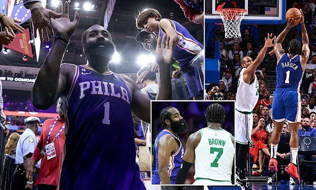 Philadelphia 76ers stave off Boston's comeback attempt, beating the Celtics 116-115 in overtime