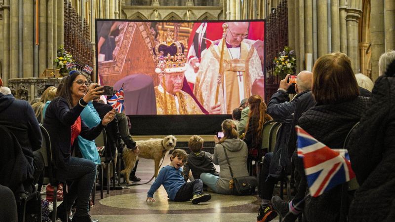 Fewer Brits tuned in for King Charles' coronation than the Queen's funeral