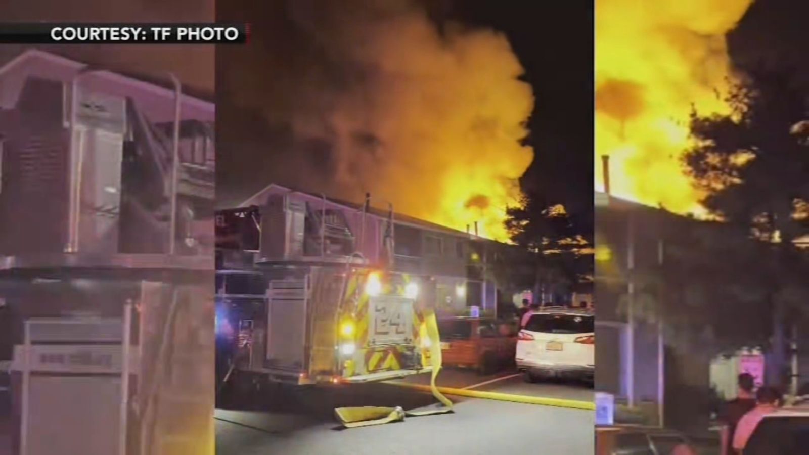 6 injured after fire at apartment complex in Maple Shade, N.J.