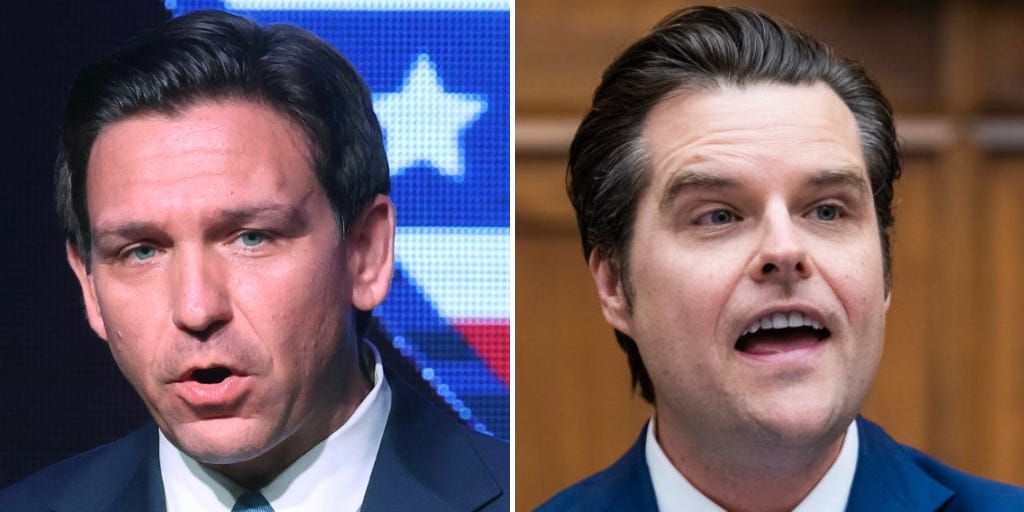 Matt Gaetz, Wearing Nirvana Shirt, Helped DeSantis Prep for Debates in 2018