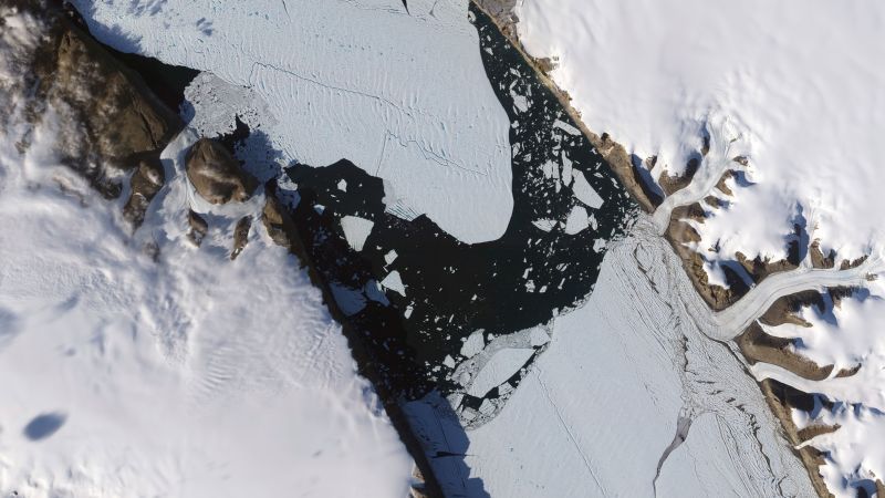 Petermann Glacier in Greenland is melting away with the tide, which could signal faster sea level rise, study finds