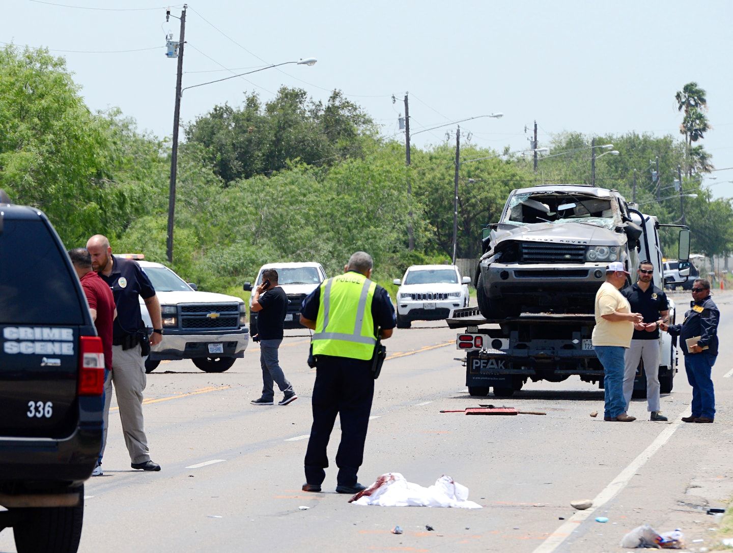 Man charged with manslaughter in Brownsville, Texas crash that killed 8