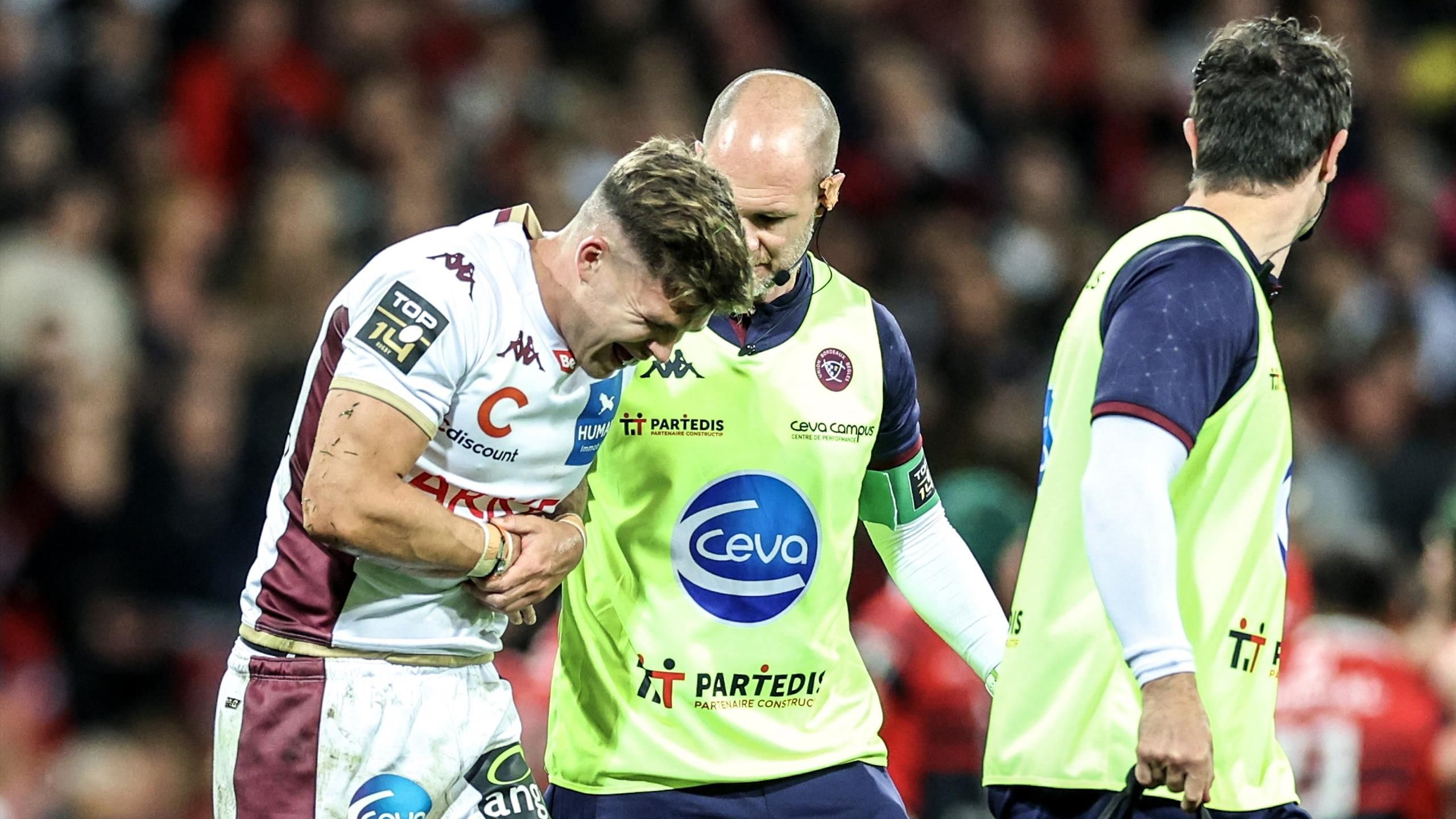 Top 14 - Pour Matthieu Jalibert, plus de peur que de mal après un retour avorté