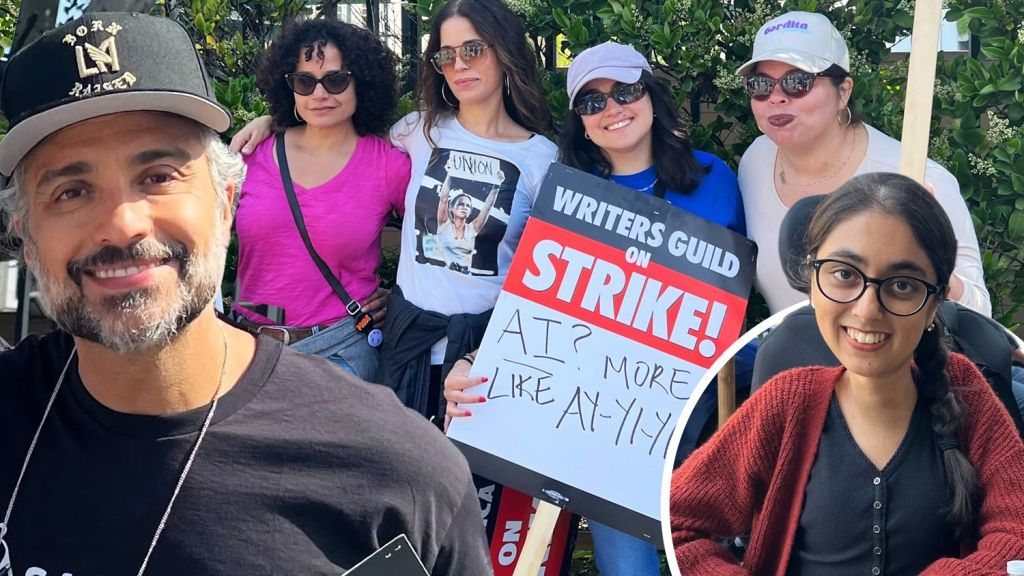 Writers Strike Day 6: Latino Writers, Disabled Scribes Hit Hollywood Picket Lines