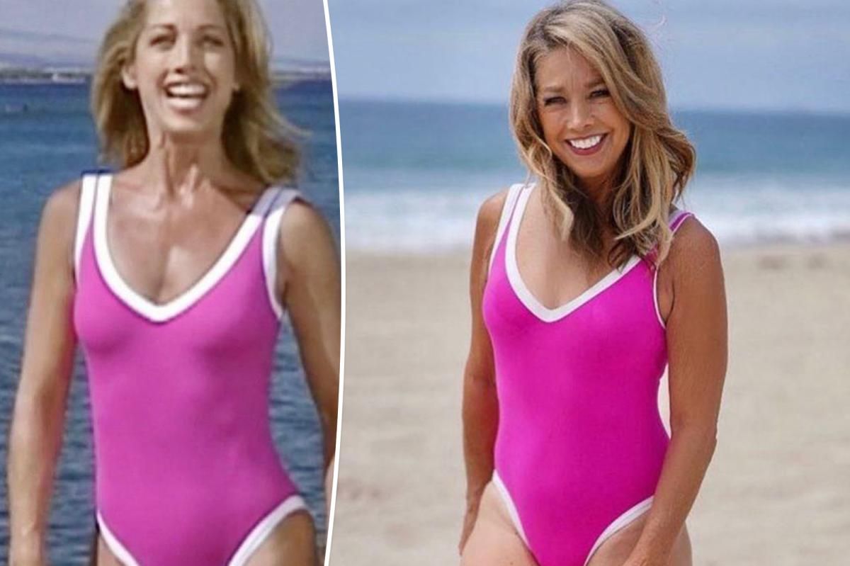 Fitness guru Denise Austin, 66, looks better than ever in '90s swimsuit