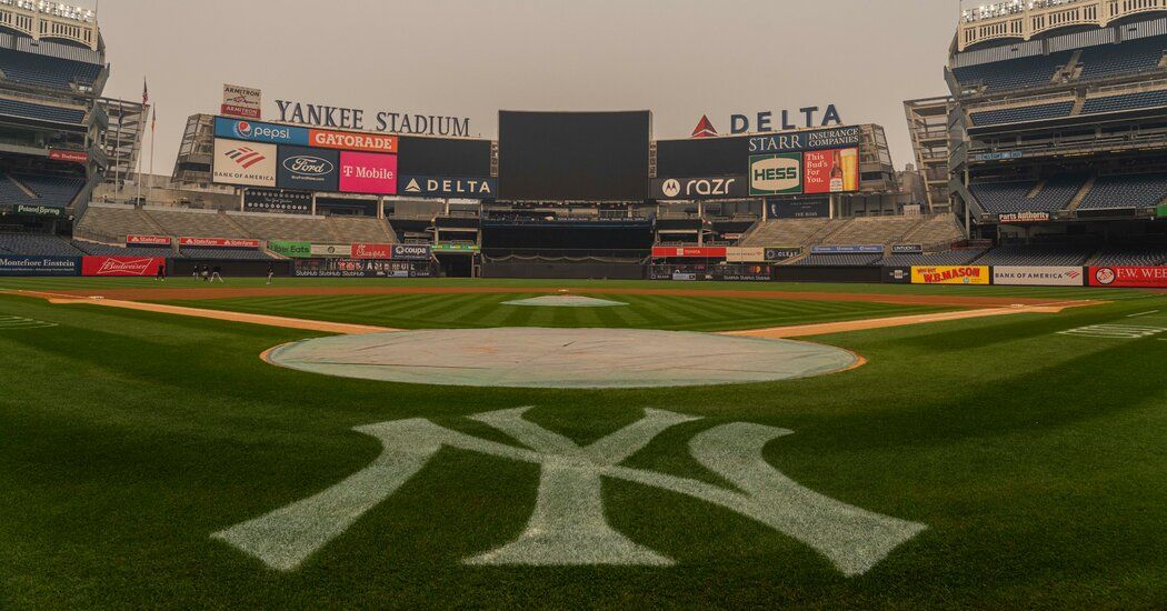 Yankees Game Postponed Because of Smoke From Wildfires