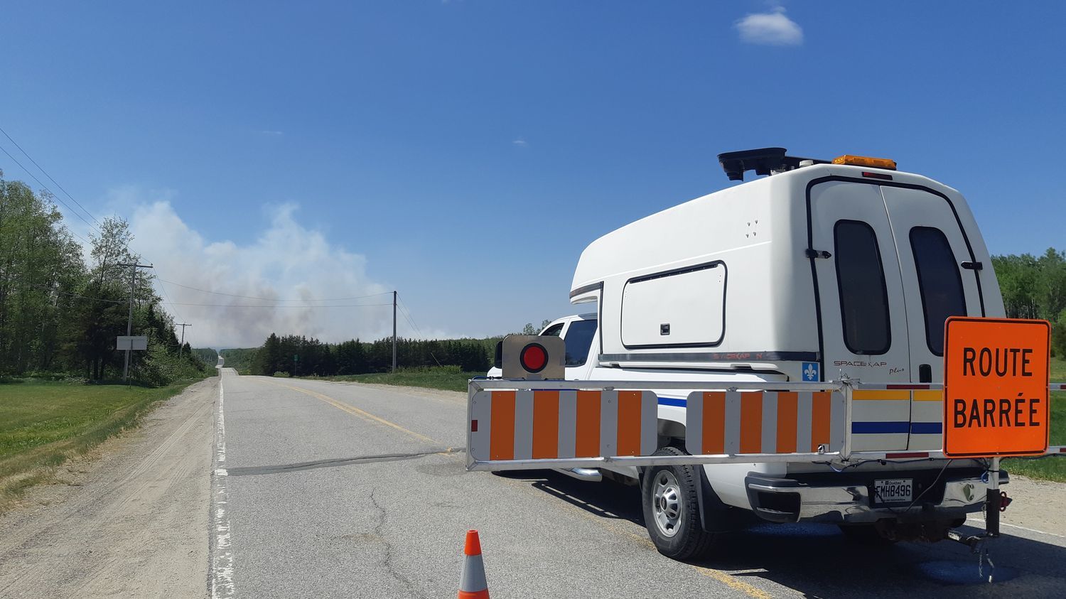 au Canada, des feux de forêts incontrôlés ravagent le nord du Québec