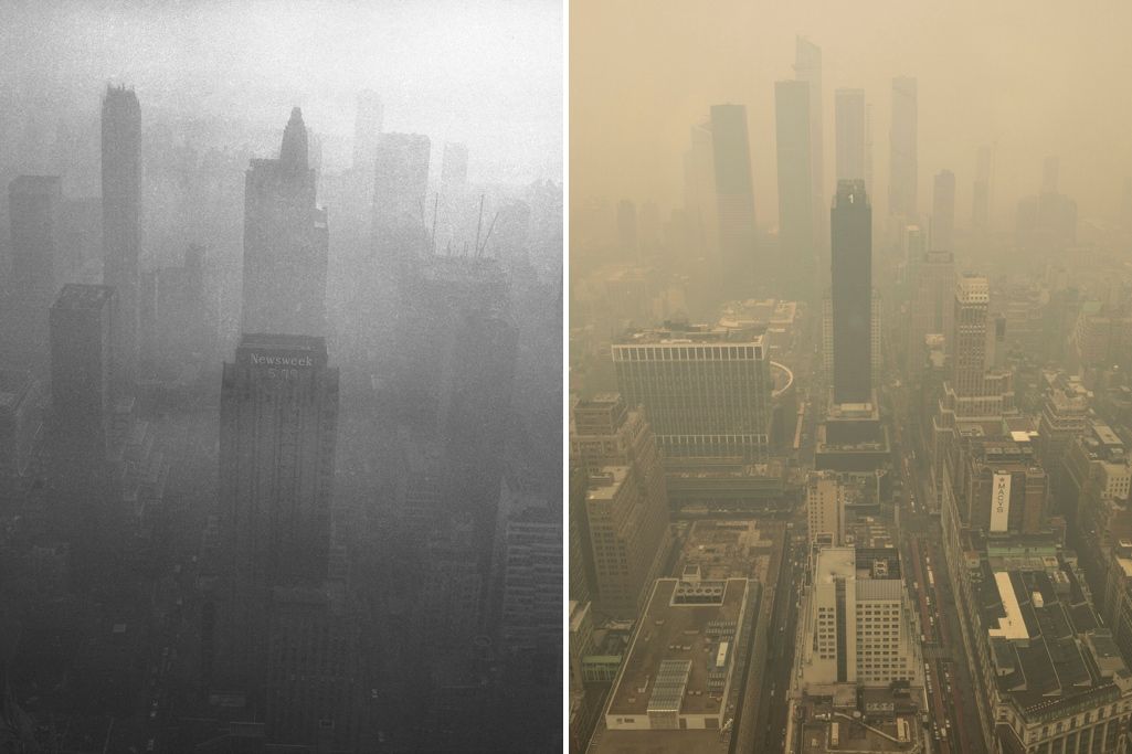 Smoke in New York City evokes memories of 1966 ‘killer smog’