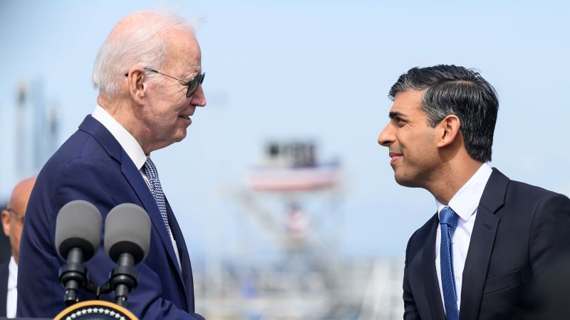 Biden set to host Rishi Sunak for British PM's first White House visit