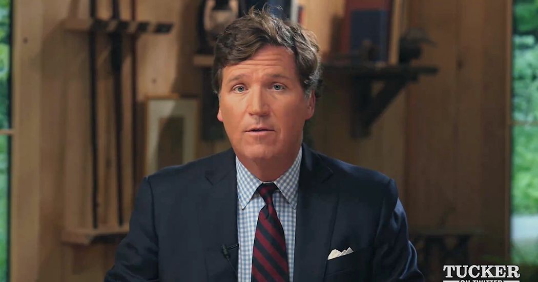 The Paranoid Style in Tucker Carlson’s Home Office