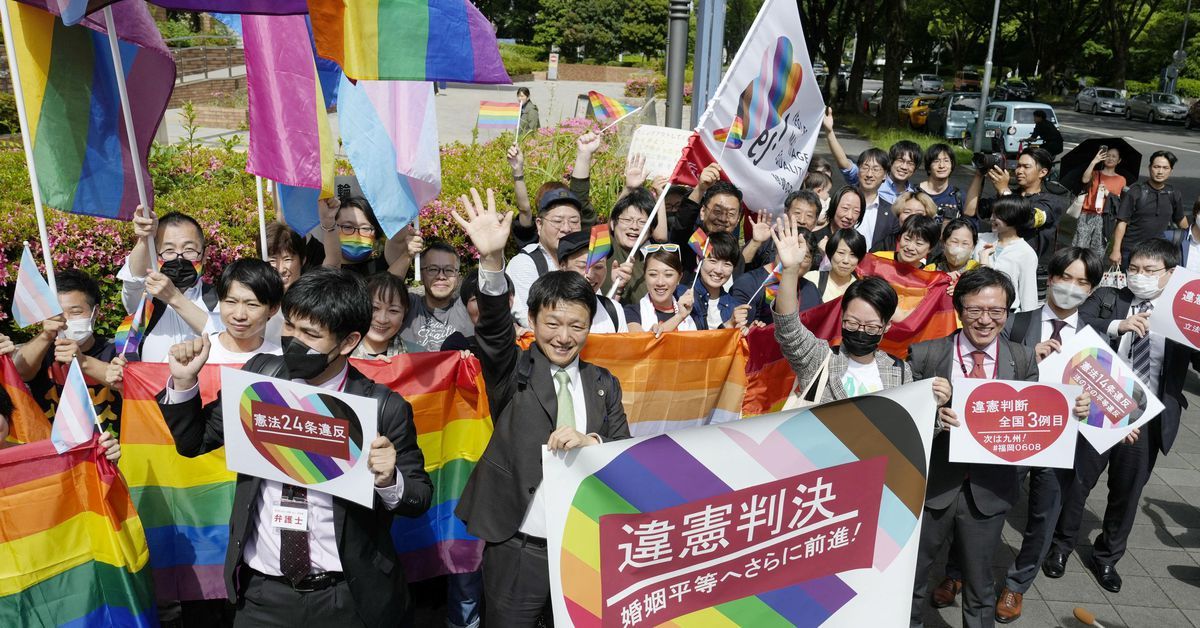 Japan ruling on same-sex marriage disappoints but 'a step forward'