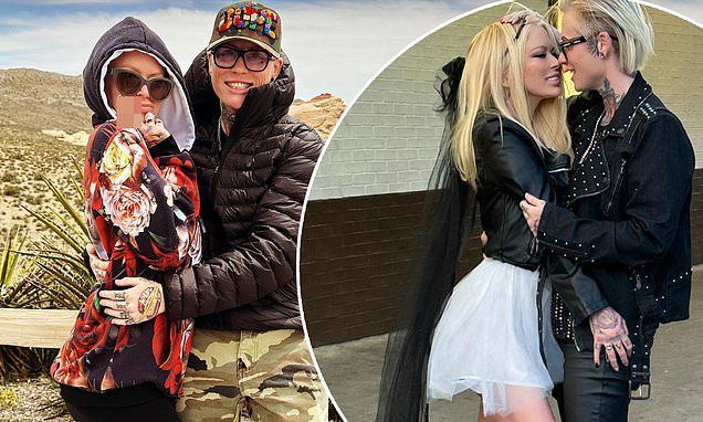 Jenna Jameson is married! Former adult film star, 49, weds girlfriend Jessi Lawless, 40