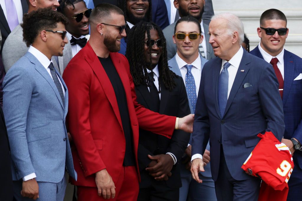 What Chiefs' Travis Kelce hoped to to say at White House