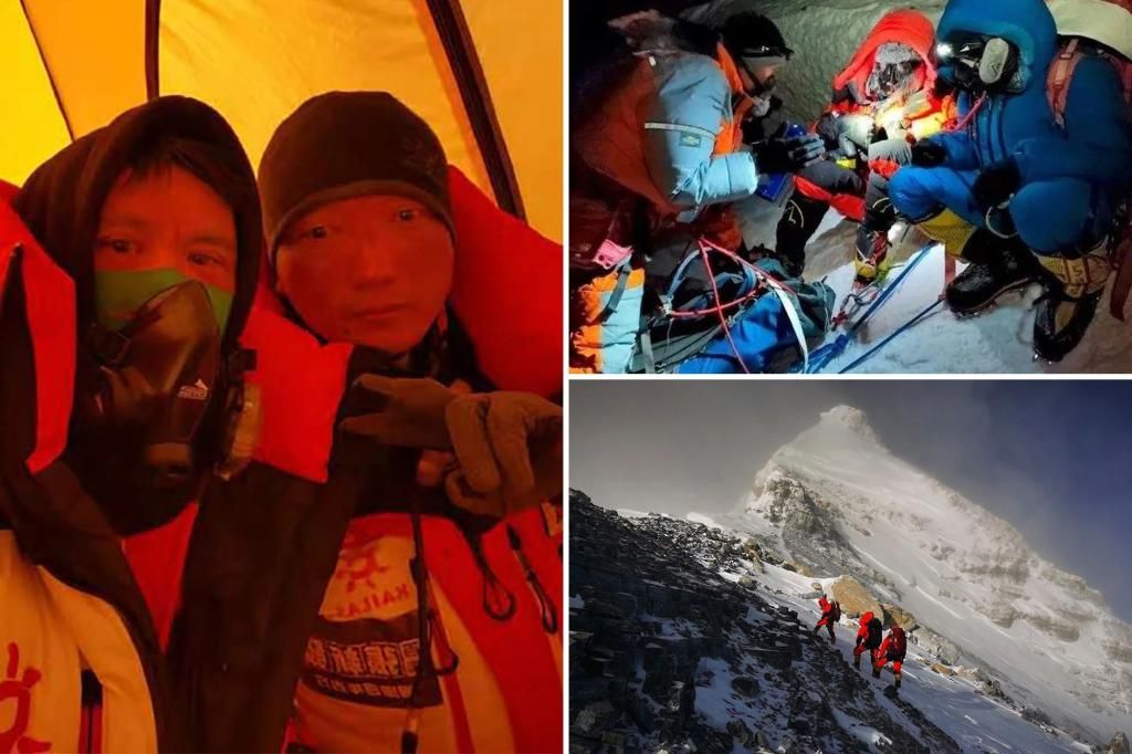 Chinese climbers near Mount Everest summit abandon ascent to rescue dying woman