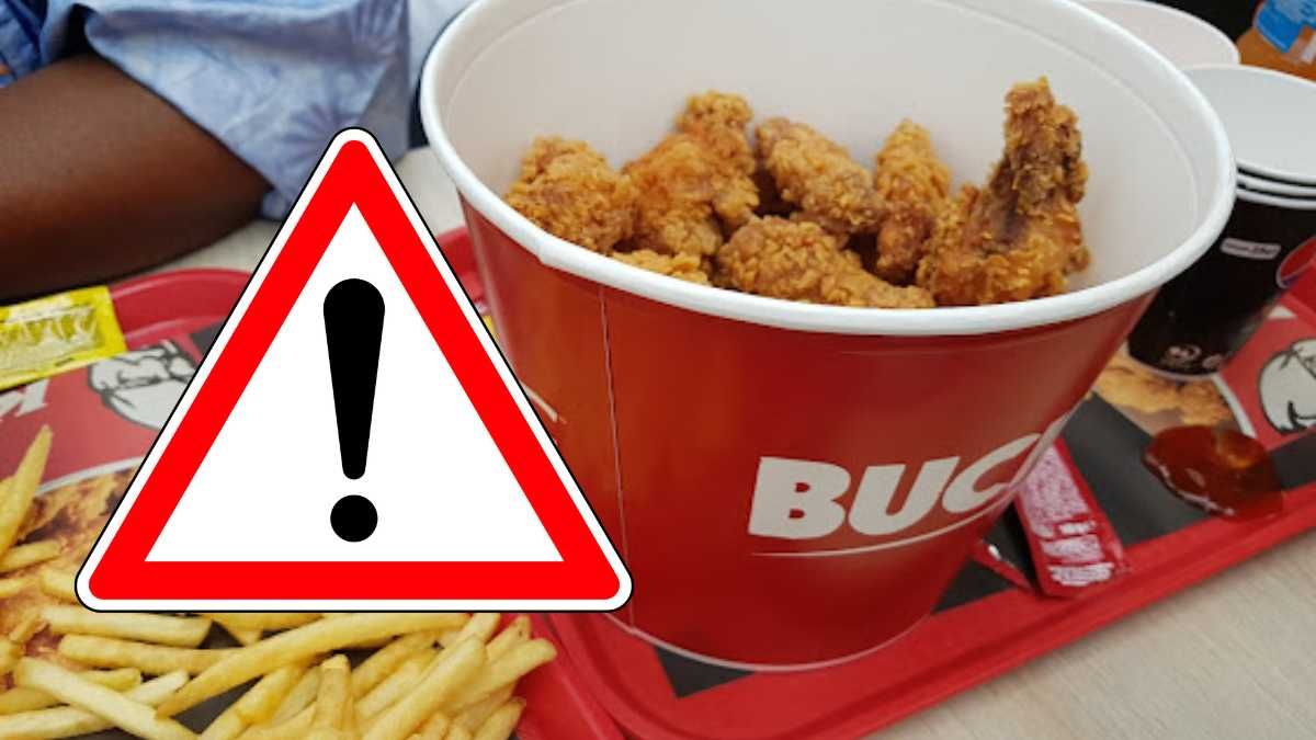 KFC: un client découvre un cafard géant dans son bucket…