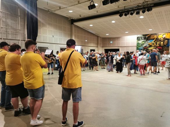 La deuxième soirée du Festival aux champs à Chanteix interrompue par l'orage