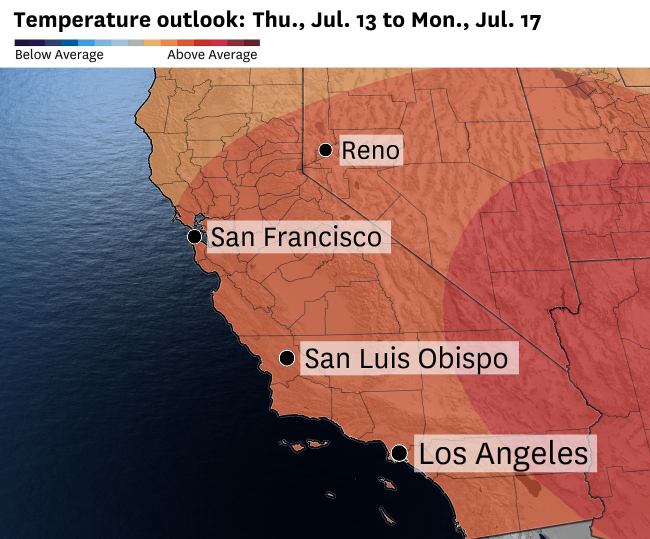 Heat wave is heading for California. Here’s a timeline of impacts