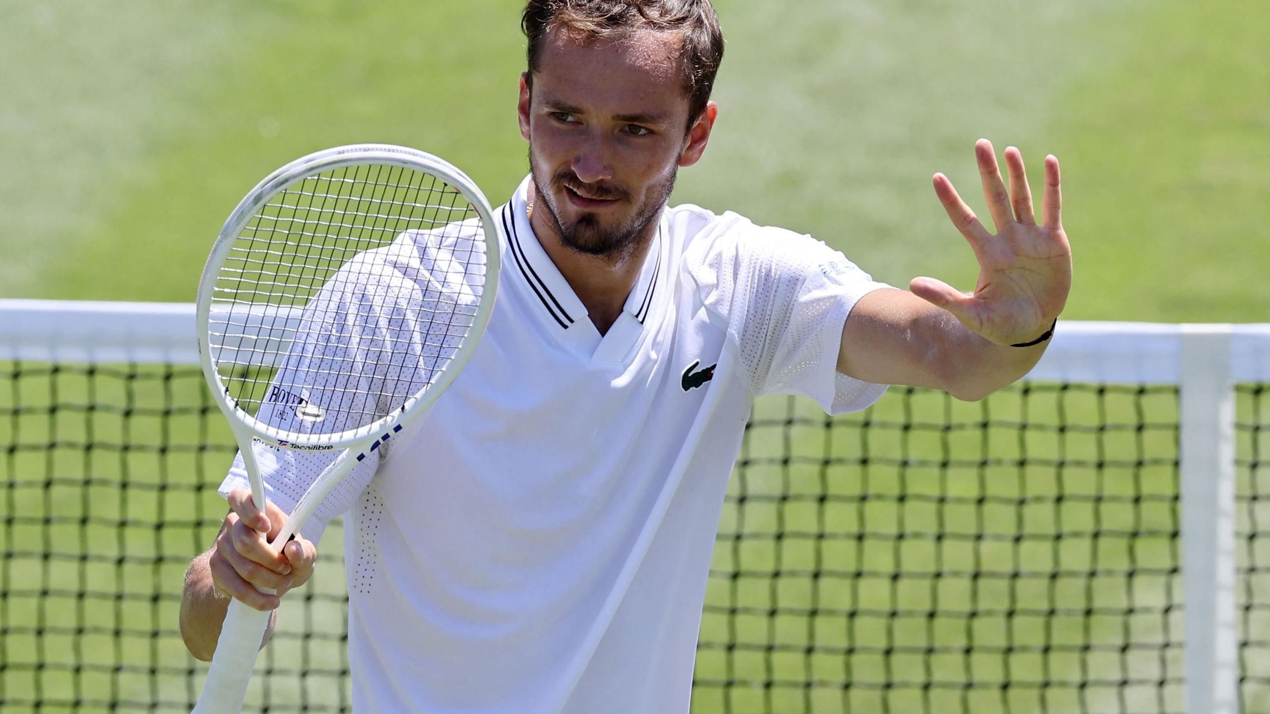 Wimbledon 2023 - Les "outsiders" hommes : Daniil Medvedev en huitièmes en battant Marton Fucsovics